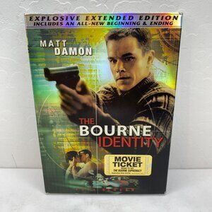 The Bourne Identity Explosive Extended Edition DVD Matt Damon